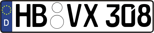 HB-VX308