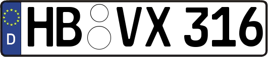HB-VX316