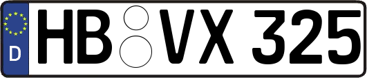 HB-VX325