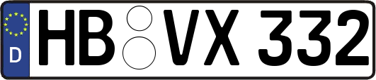 HB-VX332