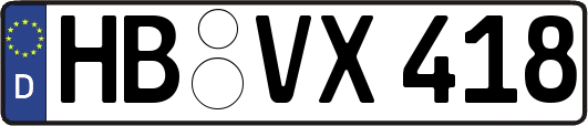 HB-VX418