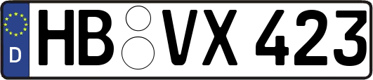HB-VX423