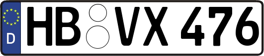 HB-VX476