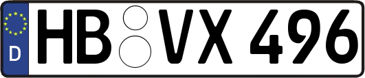 HB-VX496