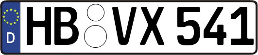 HB-VX541