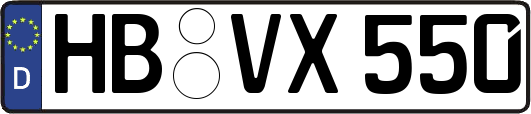 HB-VX550