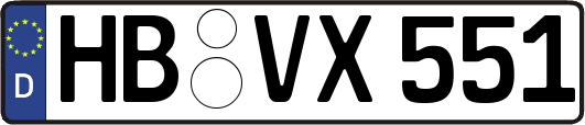 HB-VX551