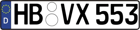 HB-VX553