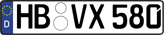 HB-VX580