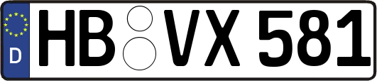 HB-VX581