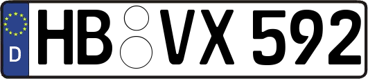 HB-VX592