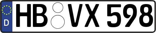 HB-VX598