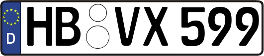 HB-VX599