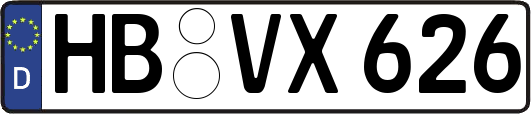 HB-VX626