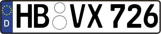 HB-VX726