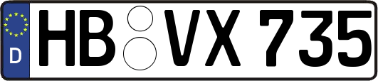 HB-VX735
