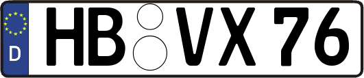 HB-VX76