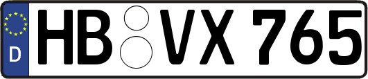 HB-VX765