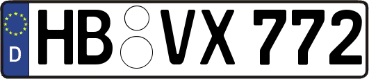 HB-VX772