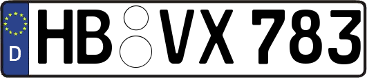 HB-VX783