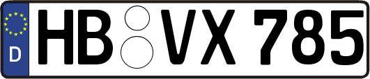 HB-VX785