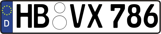 HB-VX786