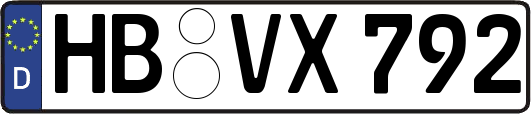 HB-VX792