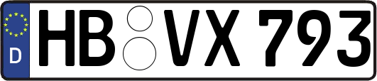 HB-VX793