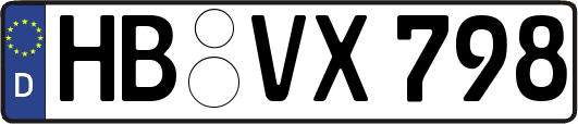 HB-VX798
