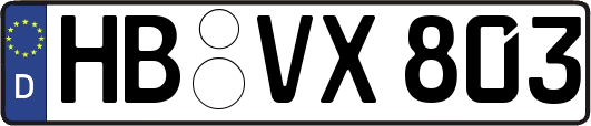 HB-VX803