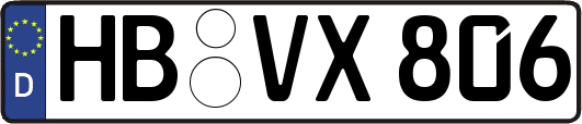 HB-VX806