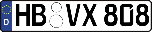 HB-VX808