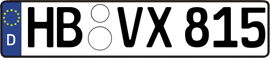 HB-VX815