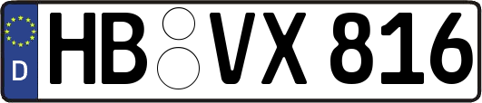 HB-VX816