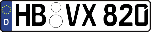 HB-VX820