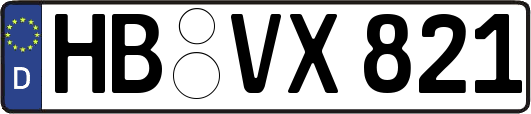 HB-VX821