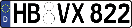 HB-VX822