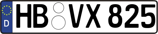 HB-VX825