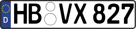HB-VX827
