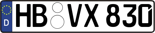 HB-VX830