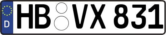 HB-VX831