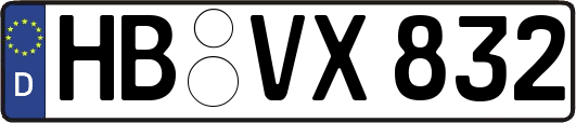 HB-VX832