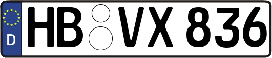 HB-VX836