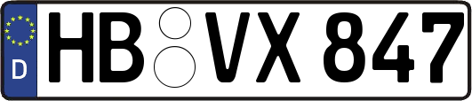 HB-VX847