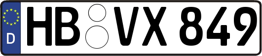HB-VX849