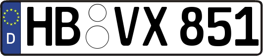 HB-VX851