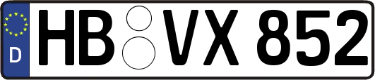 HB-VX852