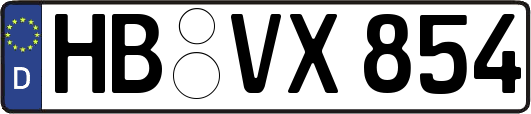 HB-VX854