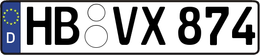 HB-VX874
