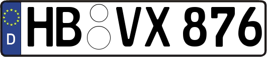 HB-VX876